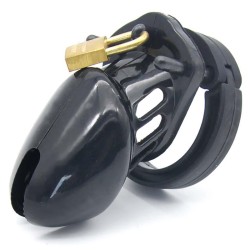 cb 6000s short male chastity cage balck