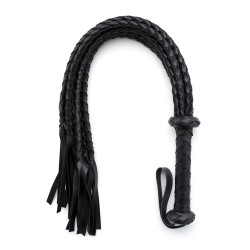 faux leather tigress whip