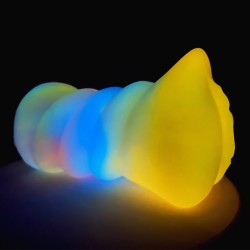 luminous colorful silicone pocket vagina 12