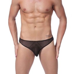 passion see through mesh t string men thong